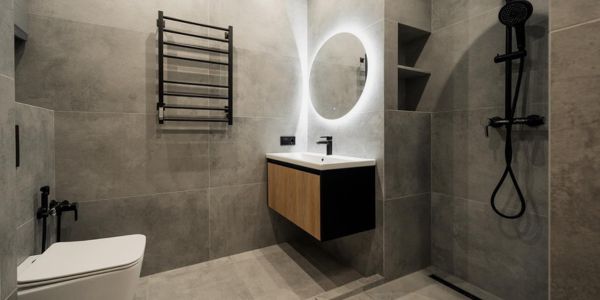 Industrial Bathroom Renovation in Algarve