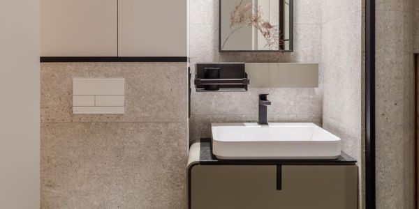 Minimalist Bathroom Renovation in Algarve