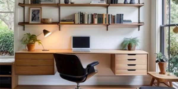 Modern and Minimalist Home Office in Algarve