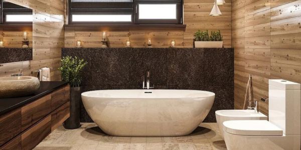 Rustic Bathroom Renovation in Algarve