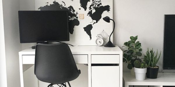 Swedish Style Home Office in Algarve