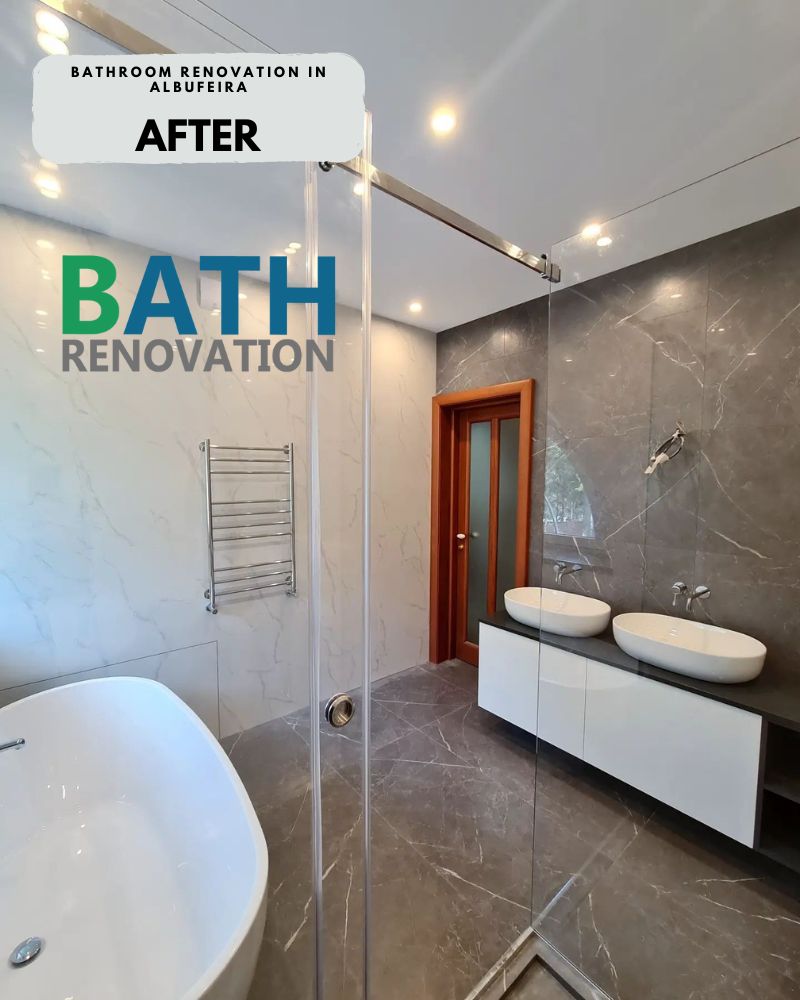 Project Bathroom Renovation in Albufeira modern design