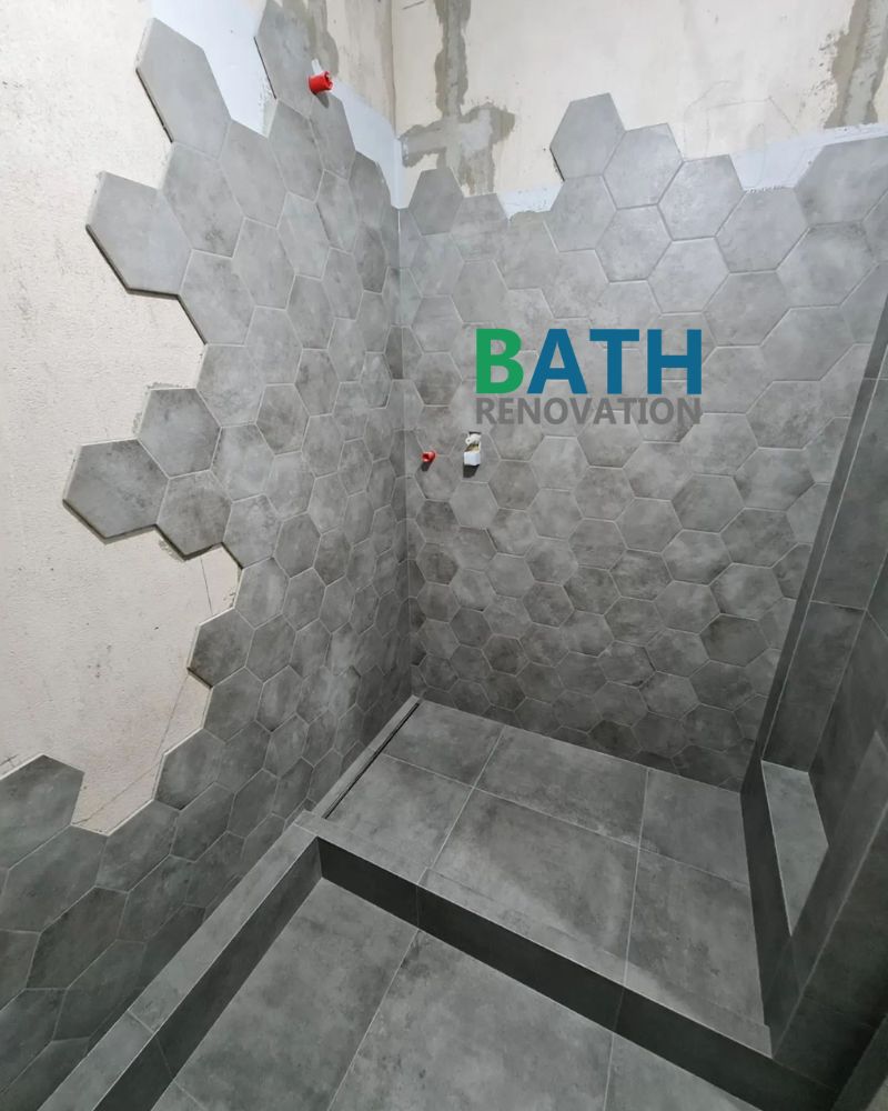 bathroom tiling in Ferragudo Algarve