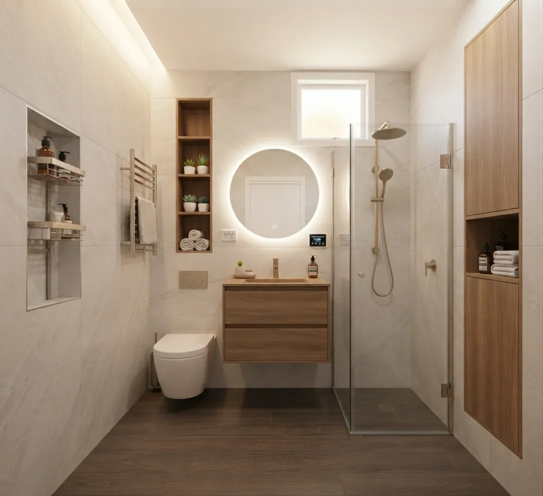 Small bathroom renovation solutions