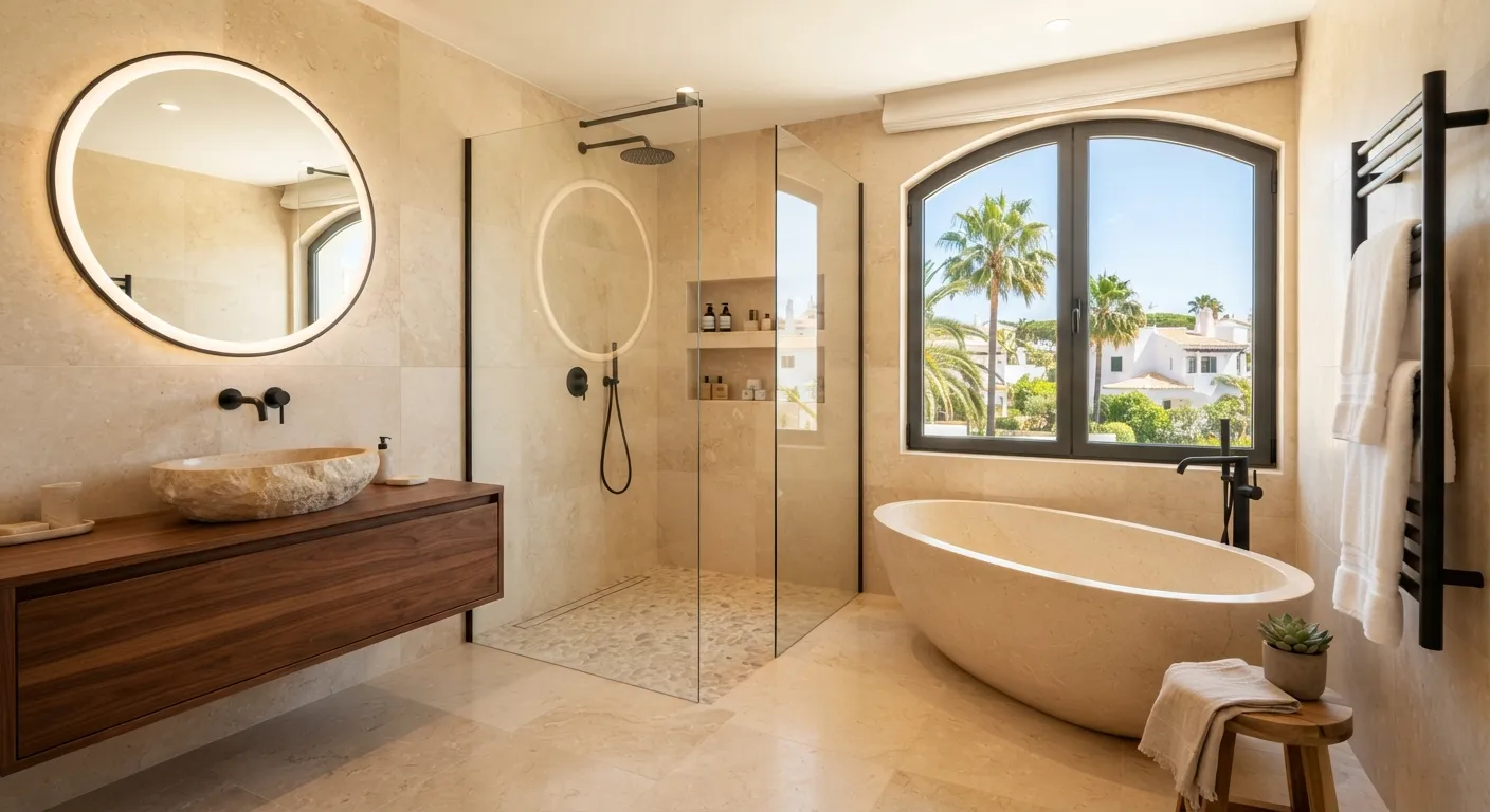 Completed Bathroom Renovation Projects in the Algarve